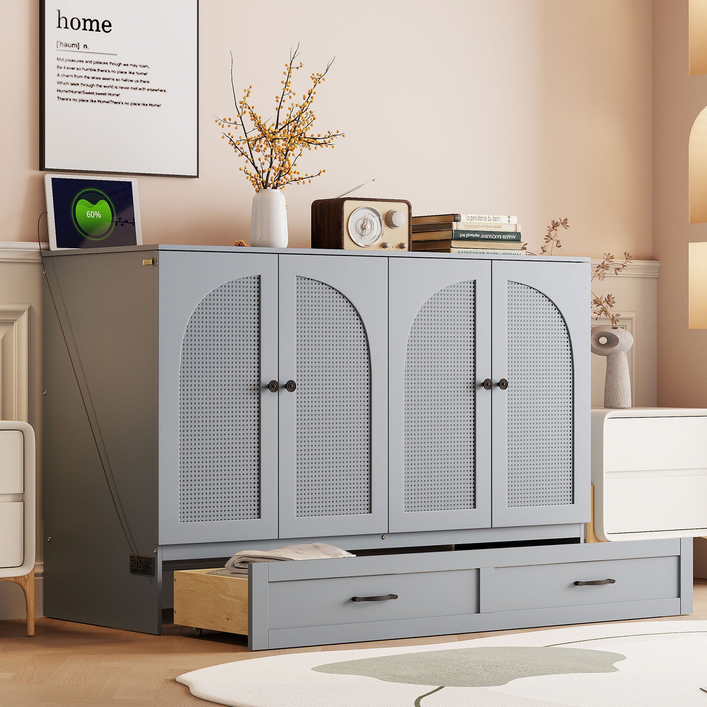 Murphy Bed With Large Drawers - The Sleep Loft - Online Mattress Showroom NYC