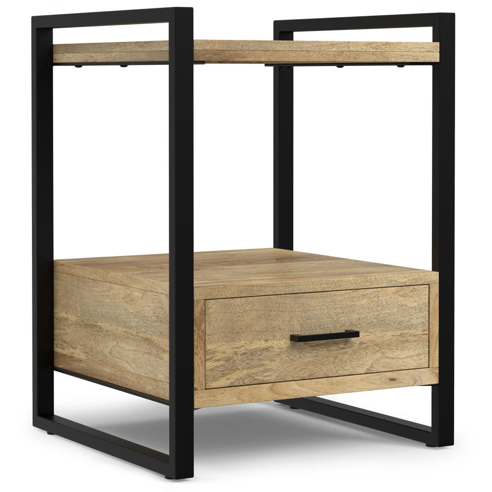 Riverside - Bedside Table - Natural - The Sleep Loft - Online Mattress Showroom NYC