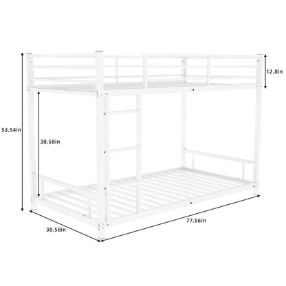 Bunk Bed With Noise Reduction And Safety Guardrail - The Sleep Loft - Online Mattress Showroom NYC