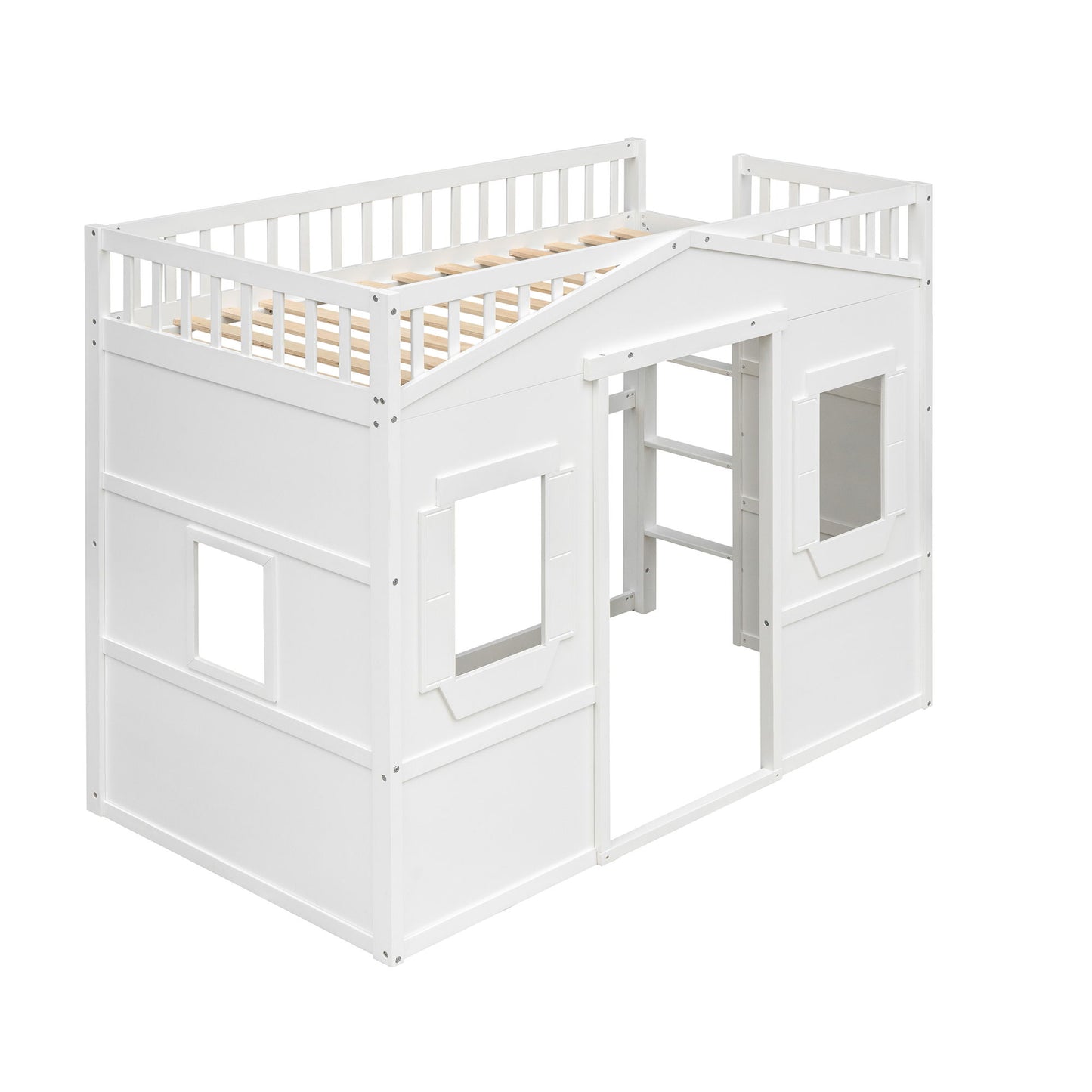 House Loft Bed With Ladder - The Sleep Loft - Online Mattress Showroom NYC
