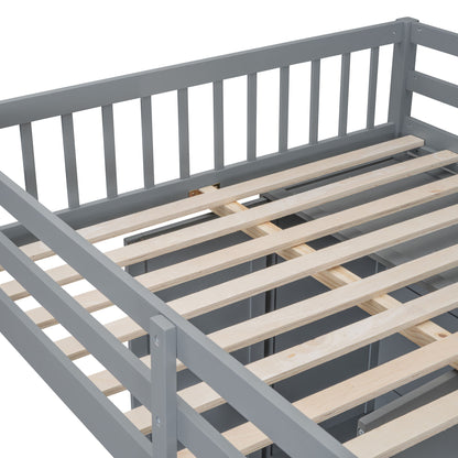 Bunk Bed With Wardrobe, Drawers - The Sleep Loft - Online Mattress Showroom NYC