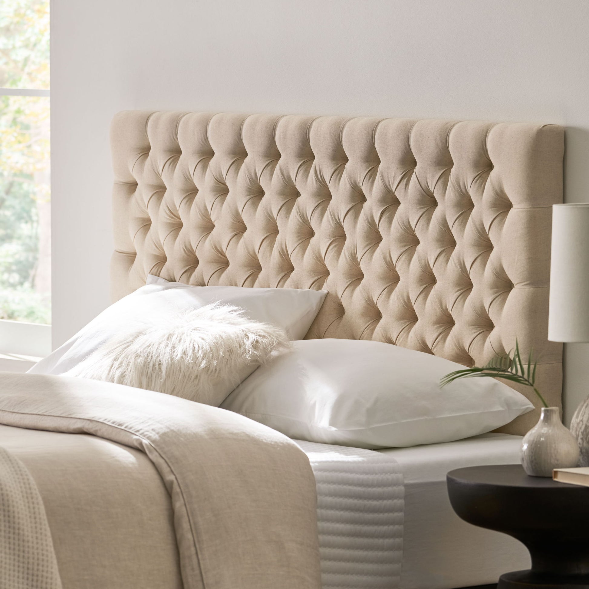 Annecy - Contemporary Upholstered Headboard - The Sleep Loft - Online Mattress Showroom NYC