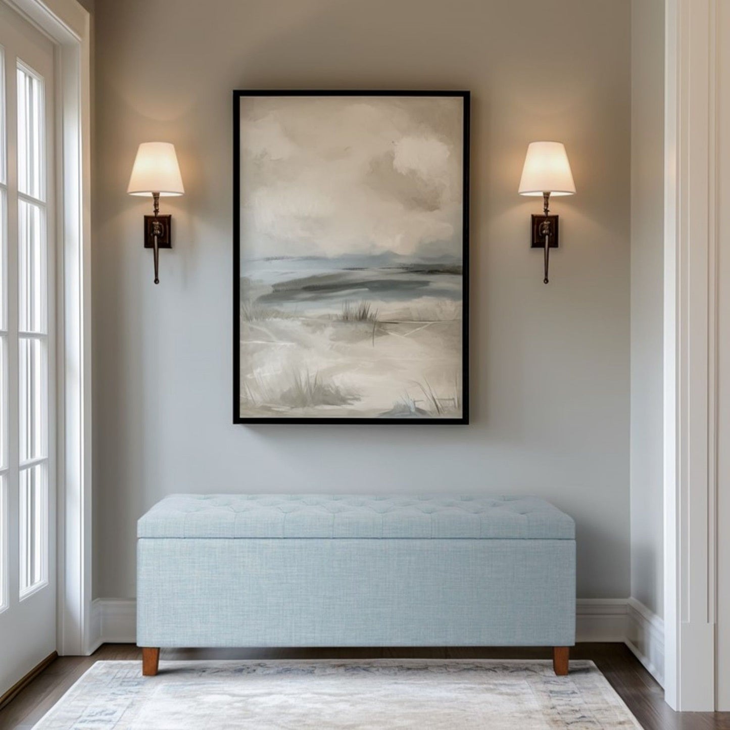 Shandra - Tufted Top Soft Close Storage Bench - The Sleep Loft - Online Mattress Showroom NYC
