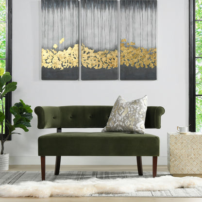 Jared - Versatile Roll Arm Tufted Bench Settee - The Sleep Loft - Online Mattress Showroom NYC