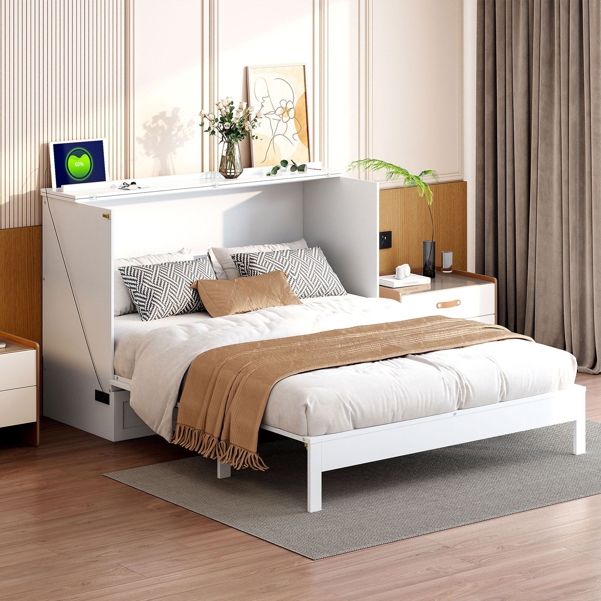 Murphy Bed With Large Drawers - The Sleep Loft - Online Mattress Showroom NYC