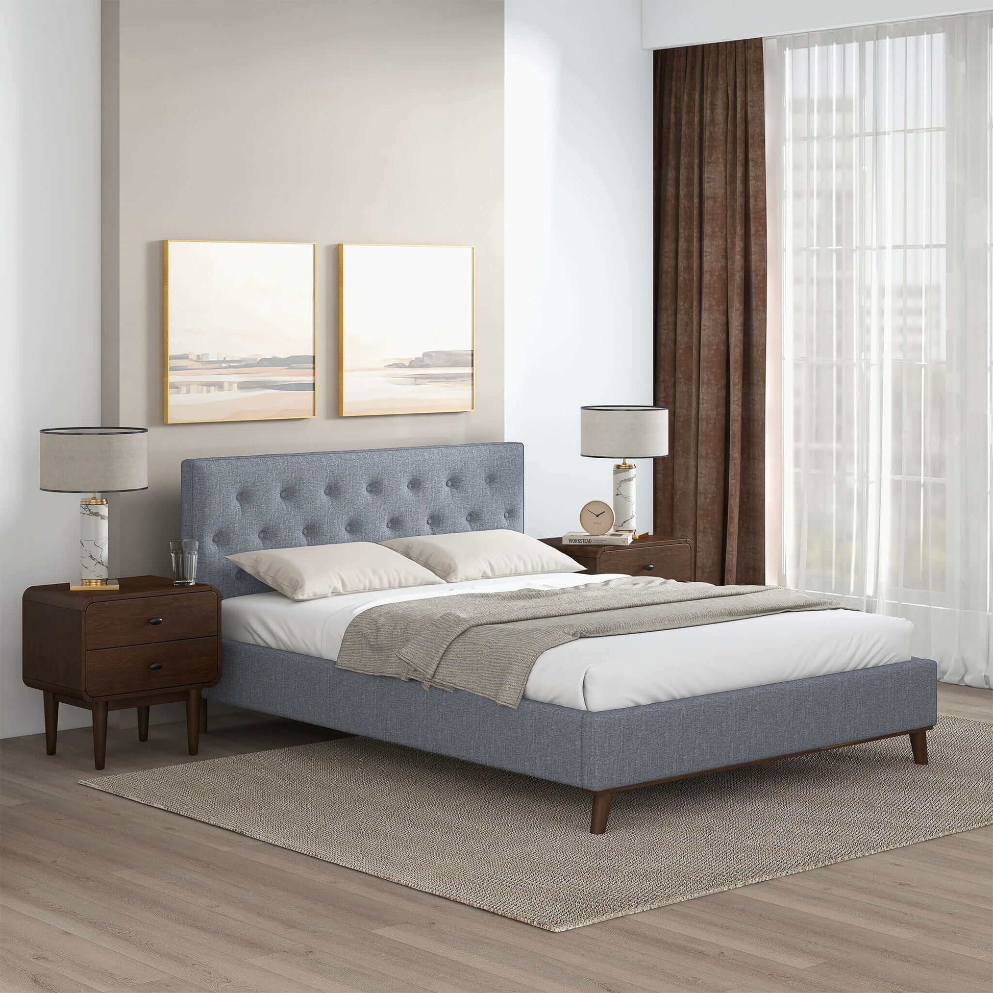 Graceville - Elegant Design Platform Bed - The Sleep Loft - Online Mattress Showroom NYC