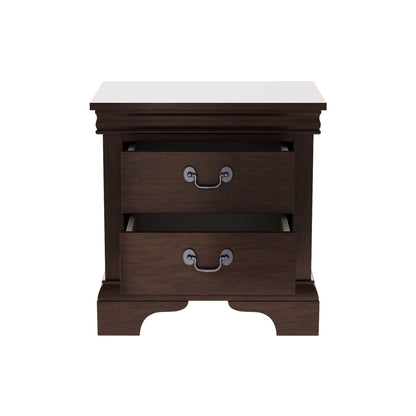 Nightstand With 2 Drawers - The Sleep Loft - Online Mattress Showroom NYC