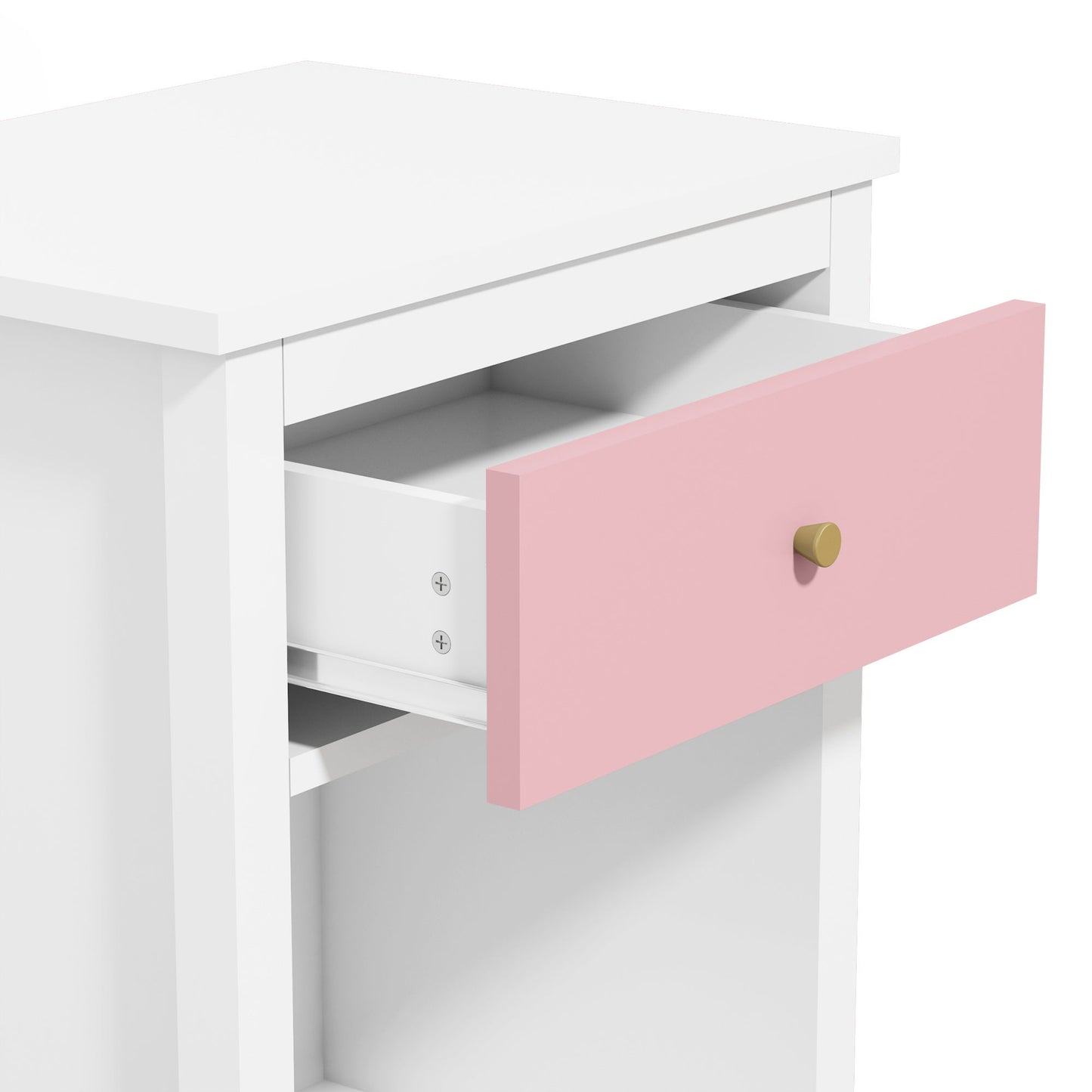 Nightstand With 1 Drawer 1 Shelf - The Sleep Loft - Online Mattress Showroom NYC