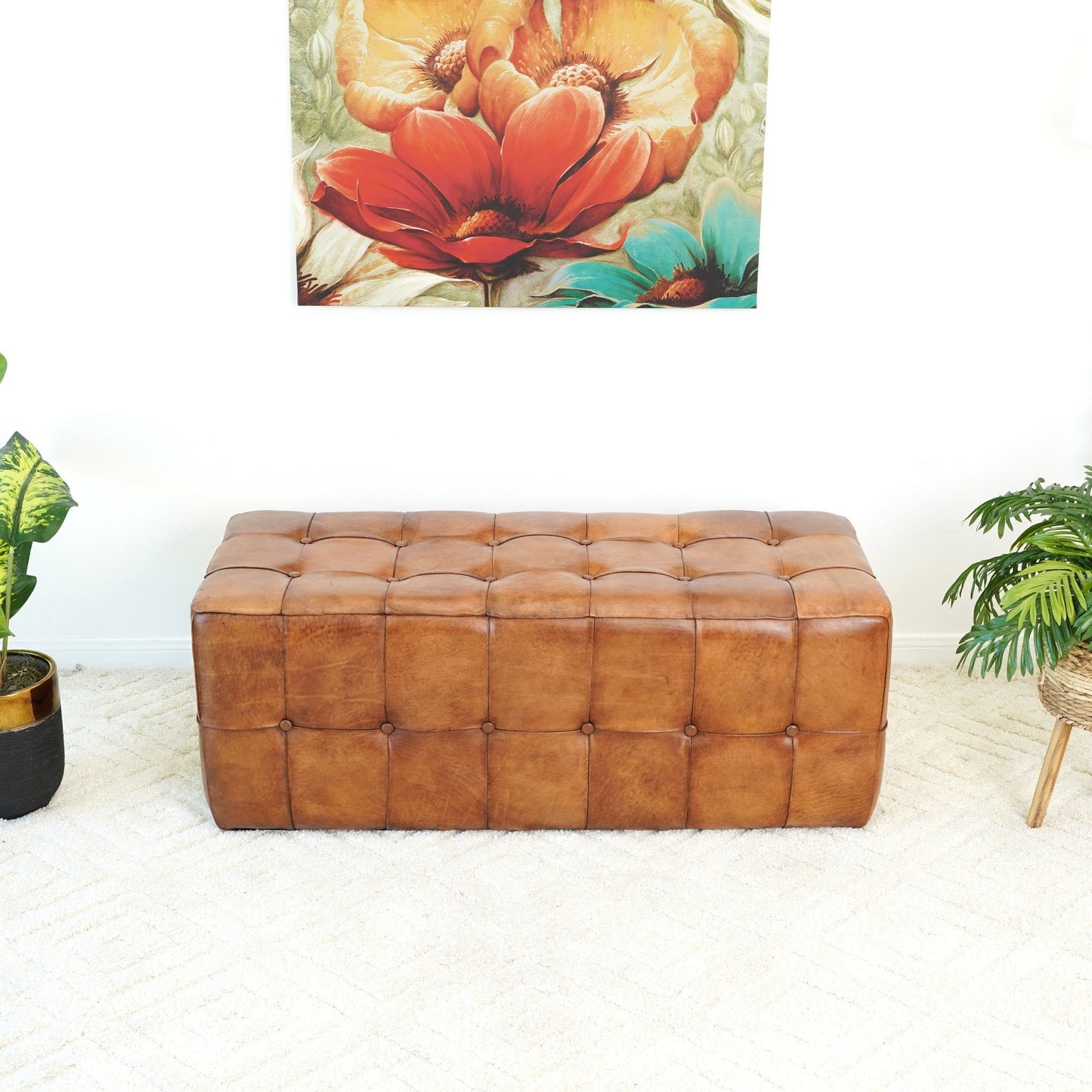 Benjiro - Bench - Tan - The Sleep Loft - Online Mattress Showroom NYC
