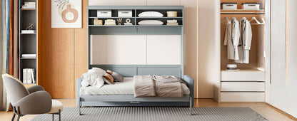 Murphy Wall Bed With Sofa - The Sleep Loft - Online Mattress Showroom NYC