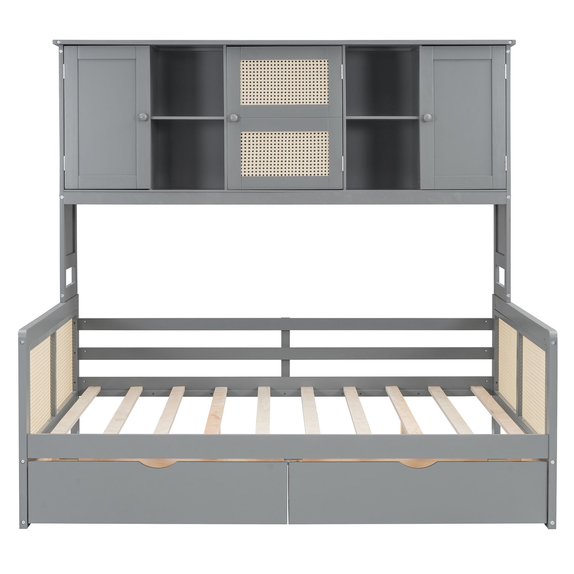 Daybed And All In One Cabinet And Shelf - The Sleep Loft - Online Mattress Showroom NYC