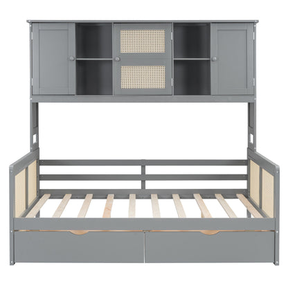 Daybed And All In One Cabinet And Shelf - The Sleep Loft - Online Mattress Showroom NYC