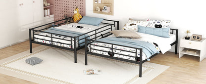 Steel Construction Bunk Bed - The Sleep Loft - Online Mattress Showroom NYC