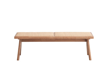 Velentina - Bench - Rattan / Natural - The Sleep Loft - Online Mattress Showroom NYC