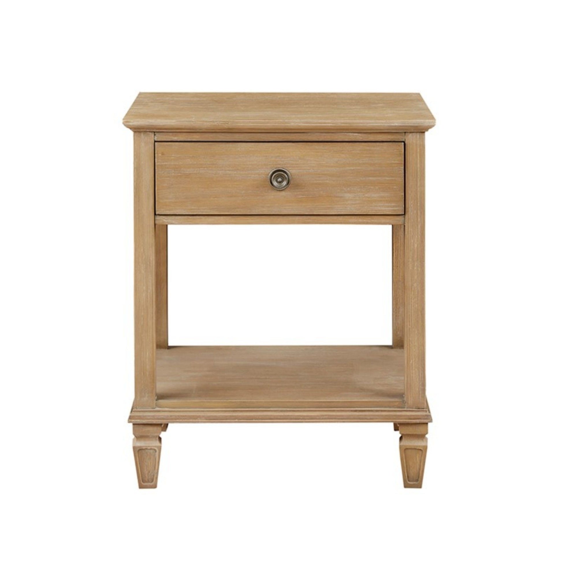 Victoria - Bedside Table With Drawer And Shelf - The Sleep Loft - Online Mattress Showroom NYC