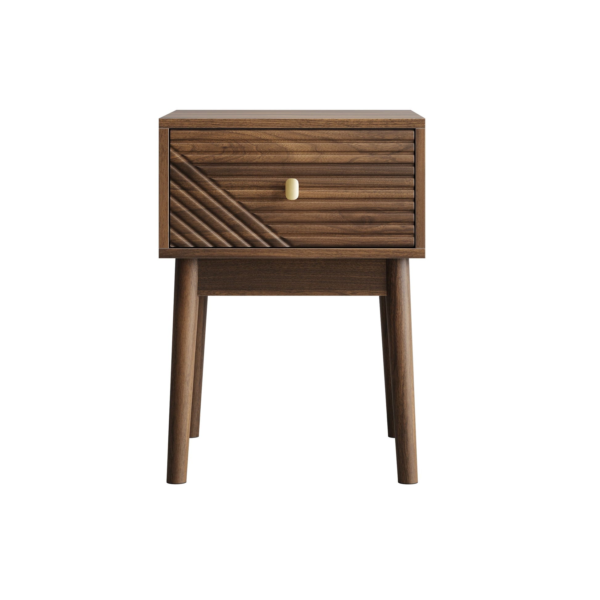 Medieval - Bedside Table - Walnut - The Sleep Loft - Online Mattress Showroom NYC