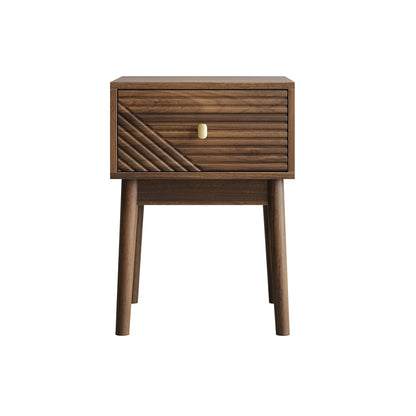Medieval - Bedside Table - Walnut - The Sleep Loft - Online Mattress Showroom NYC