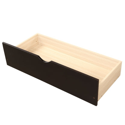 Platform Storage Bed With 2 Wheel Base Drawers - The Sleep Loft - Online Mattress Showroom NYC