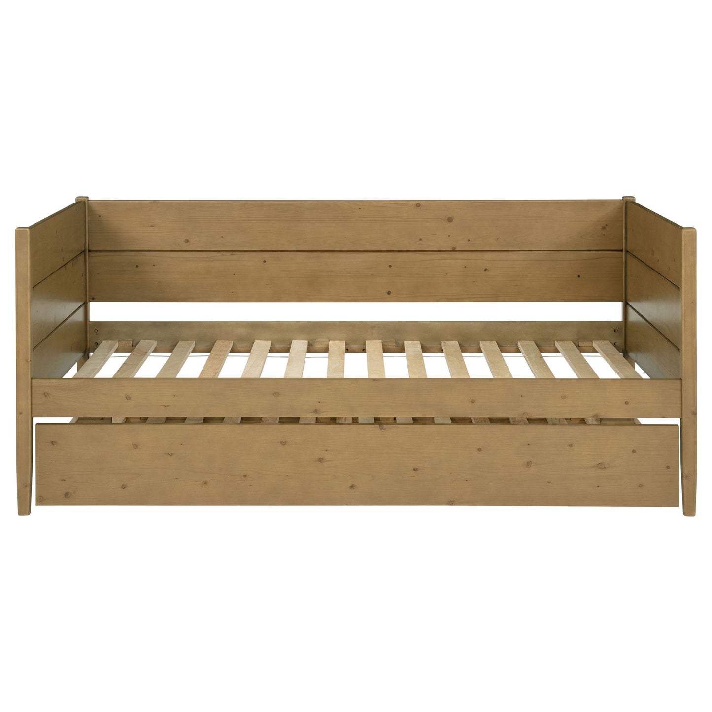 Stewart - Twin Daybed With Trundle - Natural - The Sleep Loft - Online Mattress Showroom NYC