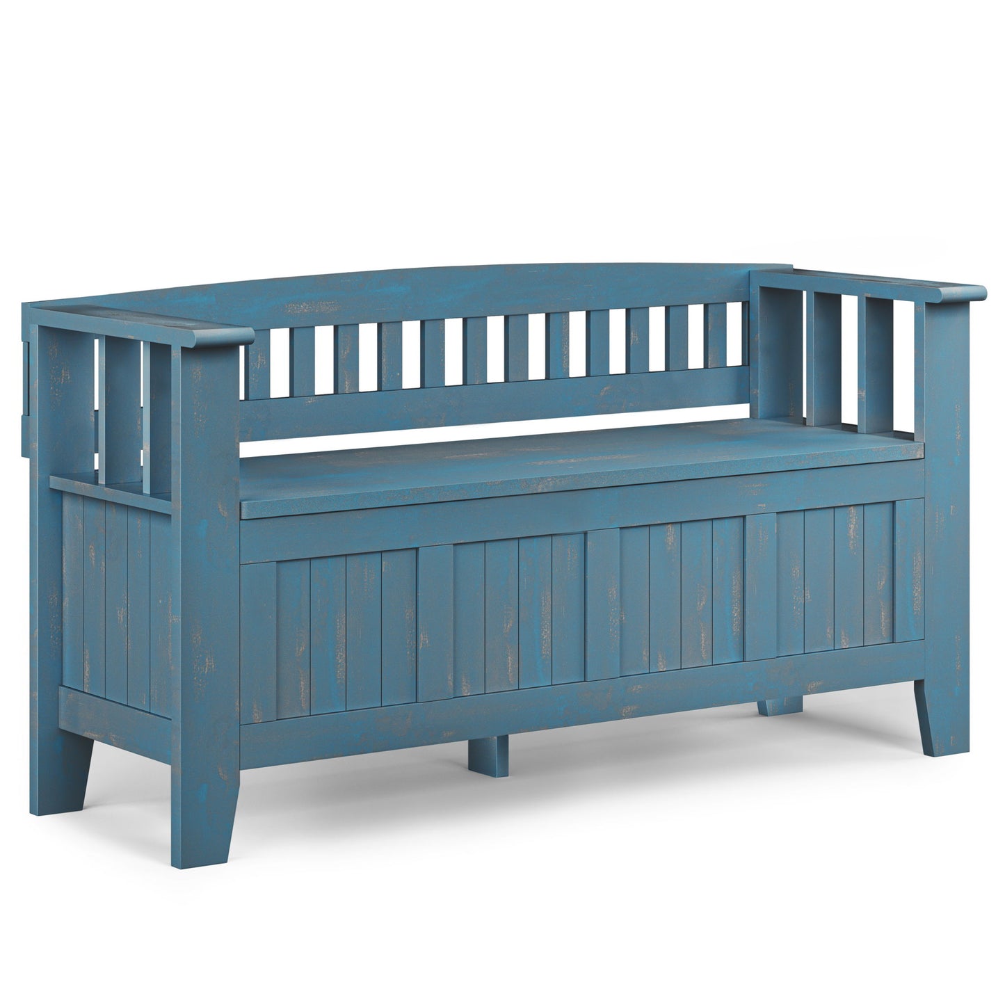 Acadian - Entryway Storage Bench, Handcrafted - The Sleep Loft - Online Mattress Showroom NYC