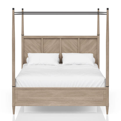 Transitional Styling Canopy Bed - The Sleep Loft - Online Mattress Showroom NYC
