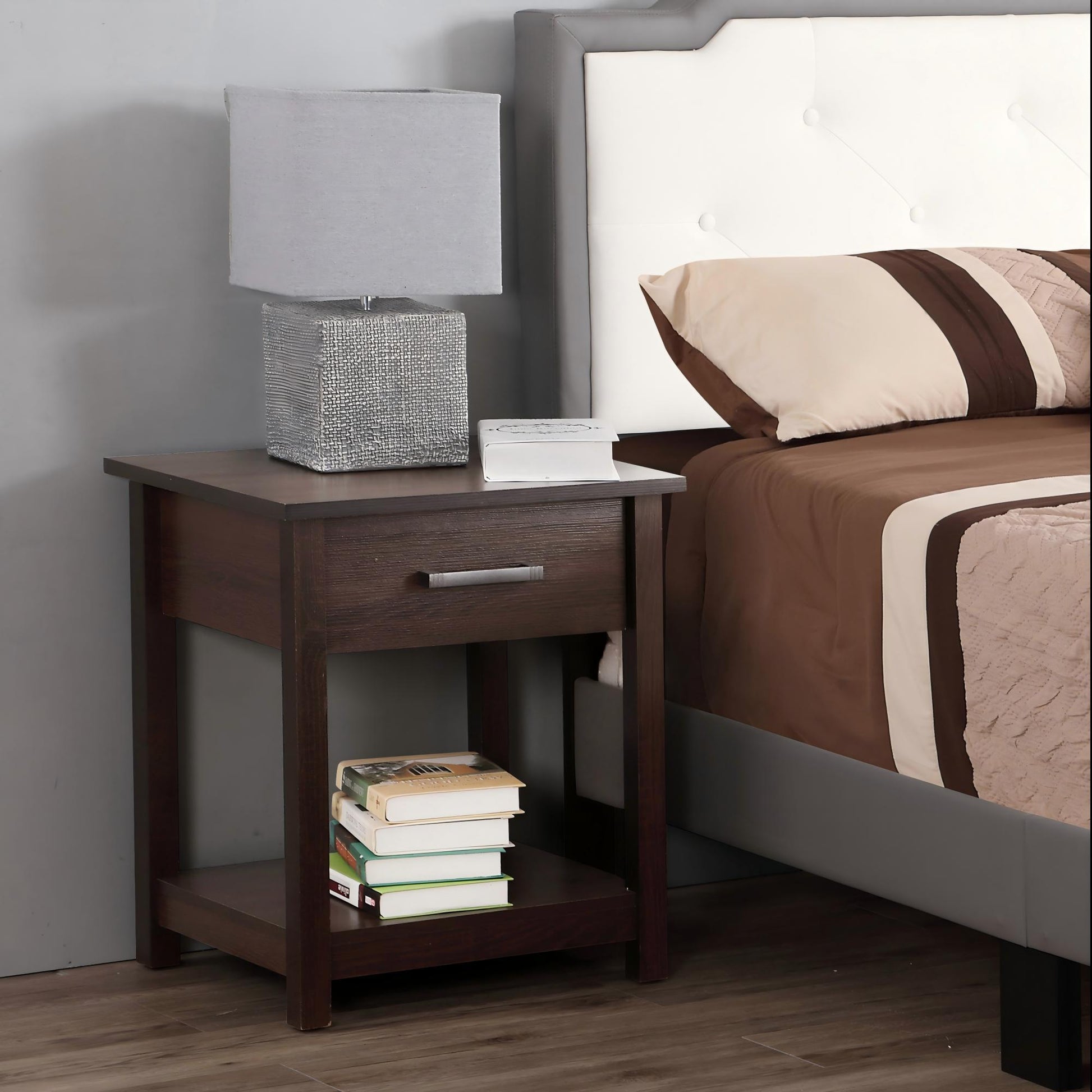 Salem - Nightstand - The Sleep Loft - Online Mattress Showroom NYC