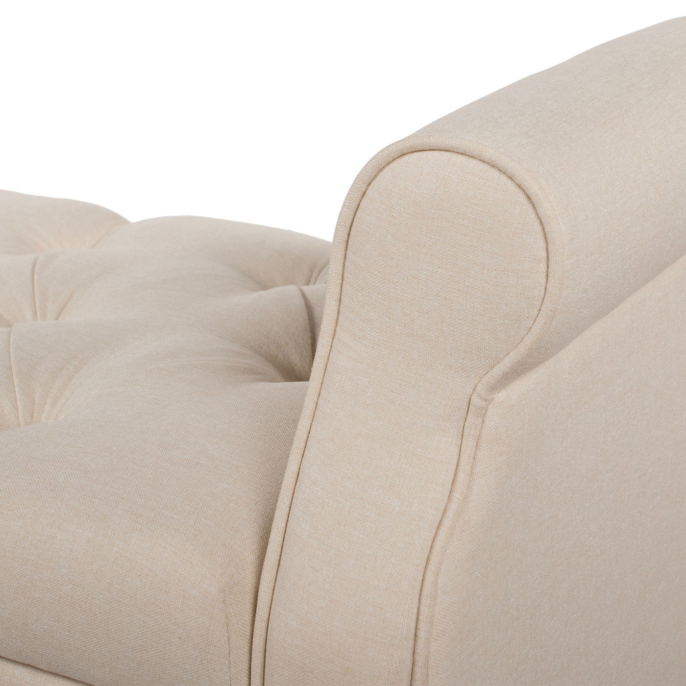 Jacqueline - Tufted Roll Arm Storage Bench - The Sleep Loft - Online Mattress Showroom NYC