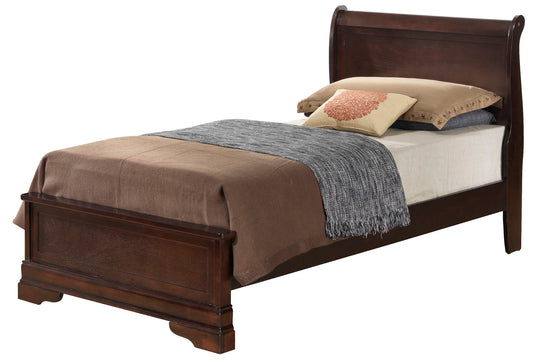 Louis Phillipe - Twin Bed - Cappuccino - The Sleep Loft - Online Mattress Showroom NYC