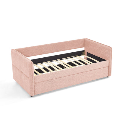 Upholstered Daybed With Pop Up Trundle - The Sleep Loft - Online Mattress Showroom NYC