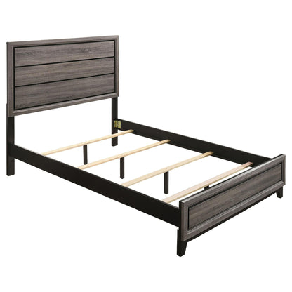 Queen Panel Bed Accents - Gray - The Sleep Loft - Online Mattress Showroom NYC