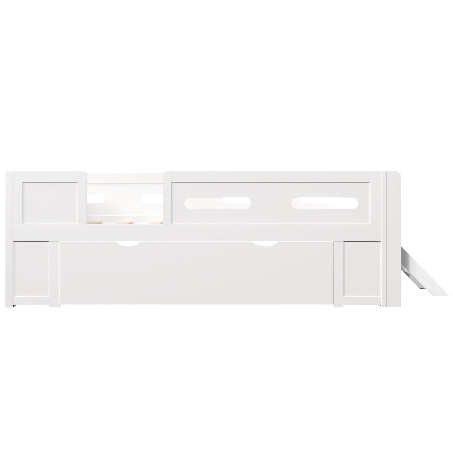 Platform Bed With Guardrail And Drawer - The Sleep Loft - Online Mattress Showroom NYC