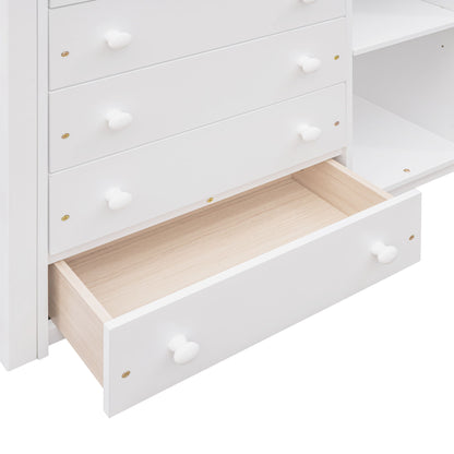 Bunk Bed With 6 Drawers And Flexible Shelves, Bottom Bed With Wheels - The Sleep Loft - Online Mattress Showroom NYC