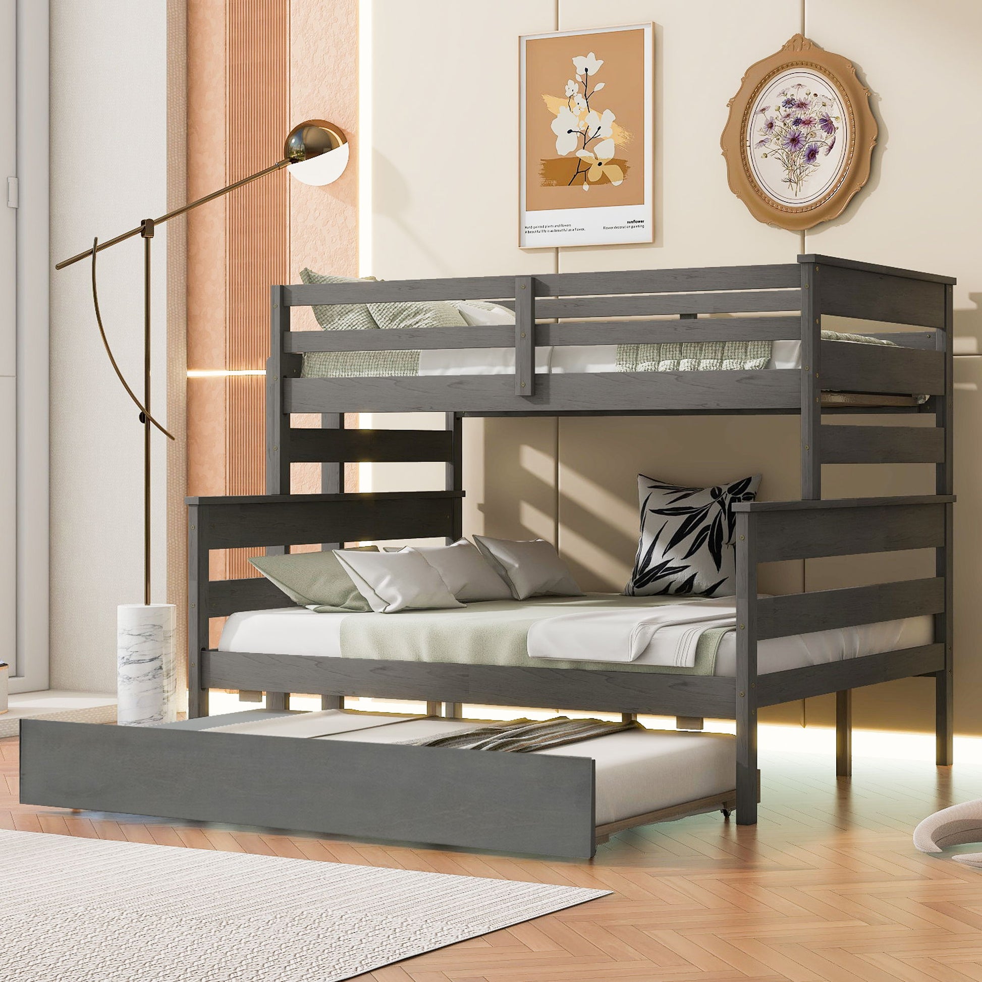 Detachable Design Bunk Bed With Ladder - The Sleep Loft - Online Mattress Showroom NYC