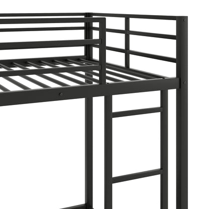 Metal Bunk Bed, Low Bunk Bed With Ladder - The Sleep Loft - Online Mattress Showroom NYC