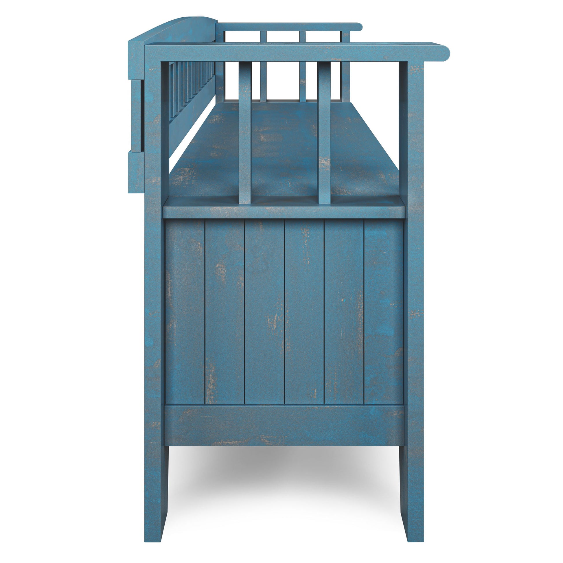 Acadian - Entryway Storage Bench, Handcrafted - The Sleep Loft - Online Mattress Showroom NYC
