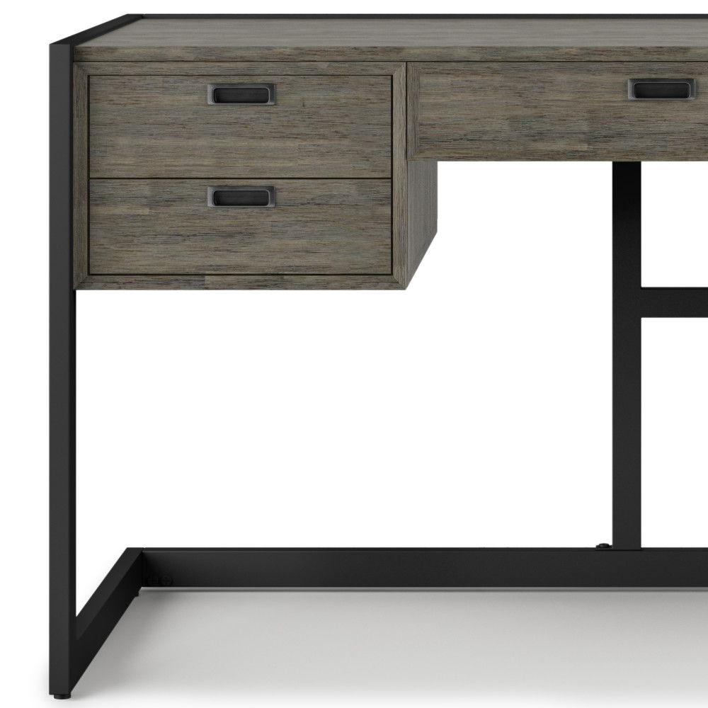 Hampden - Desk - Weathered Gray - The Sleep Loft - Online Mattress Showroom NYC