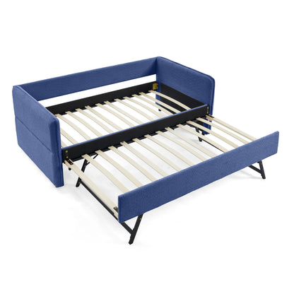 Upholstered Daybed With Pop Up Trundle - The Sleep Loft - Online Mattress Showroom NYC