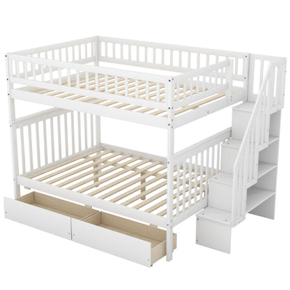 Bunk Bed With Staircase - The Sleep Loft - Online Mattress Showroom NYC