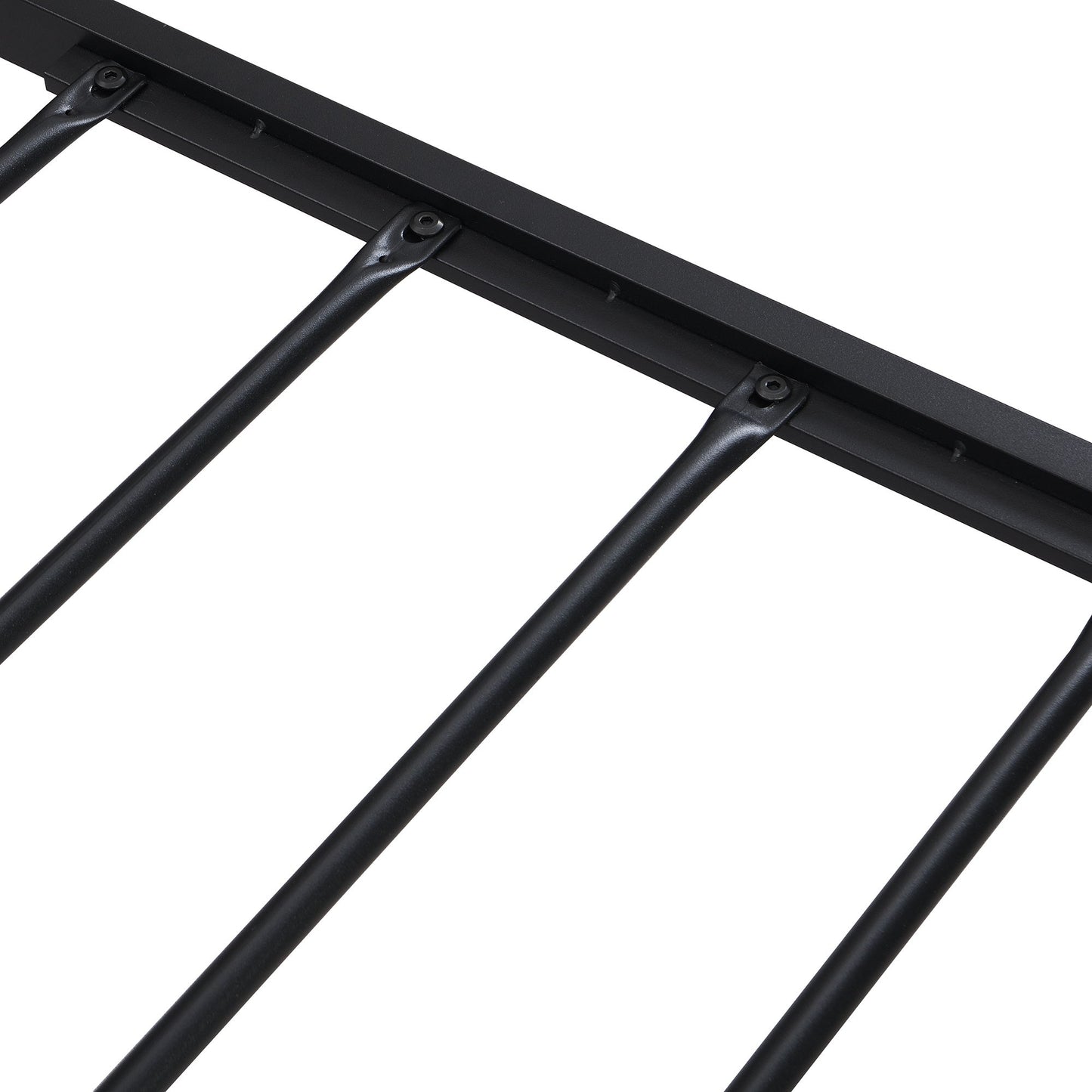 Platform Bed Frame With Wooden Headboard And Footboard, USB Liner - The Sleep Loft - Online Mattress Showroom NYC