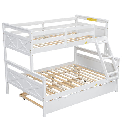 Bunk Bed With Ladder And Safety Guardrail - The Sleep Loft - Online Mattress Showroom NYC