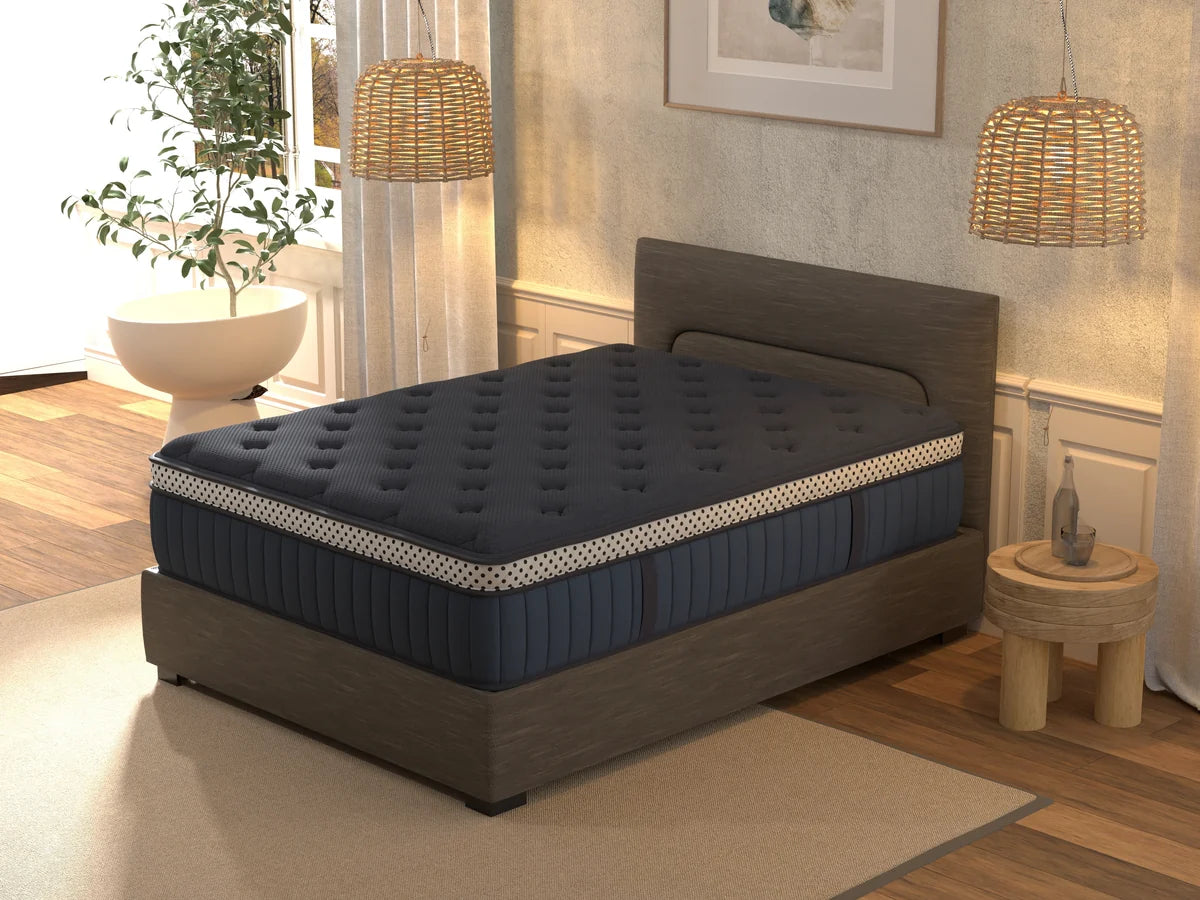 The WinkBeds Luxury Blue Hybrid Series 1 - 15" Luxury Firm Latex Mattress