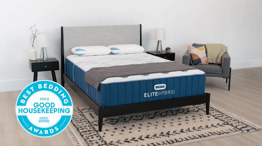 Bear mattress at a Sleep Loft showroom