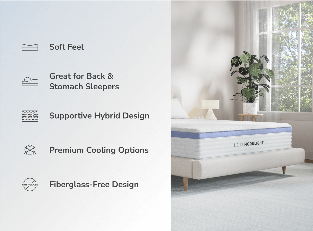 Helix Moonlight Mattress - The Sleep Loft - Online Mattress Showroom NYC