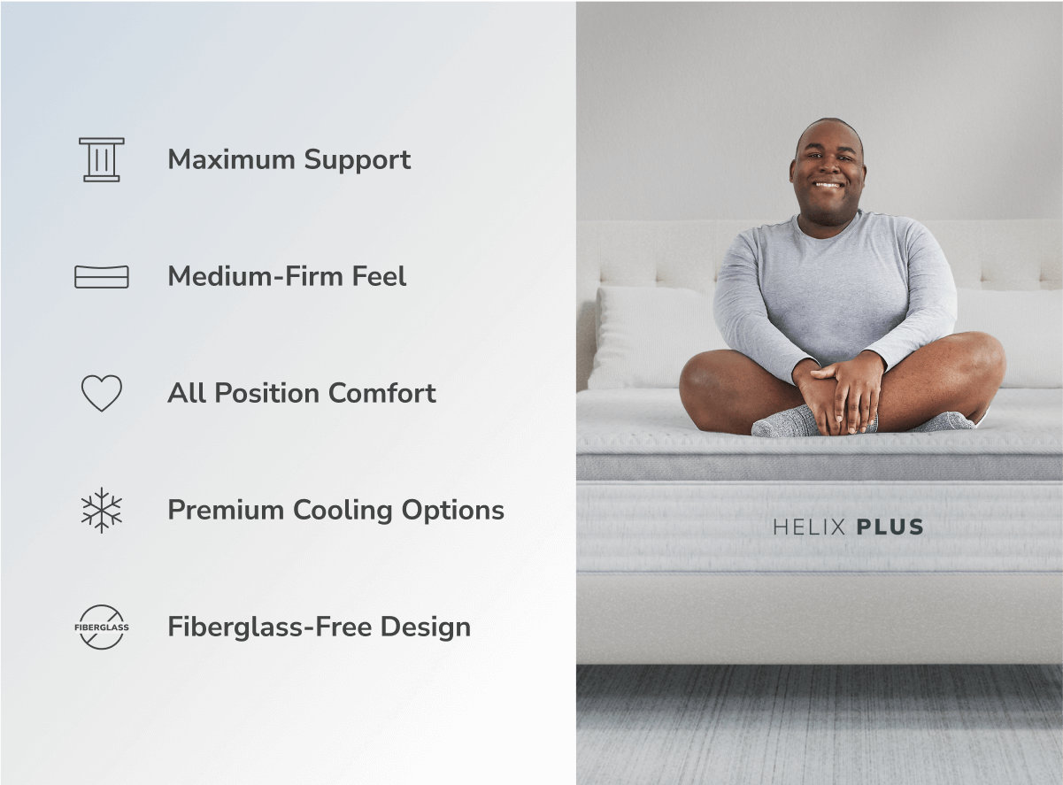 Helix Plus Mattress - The Sleep Loft - Online Mattress Showroom NYC