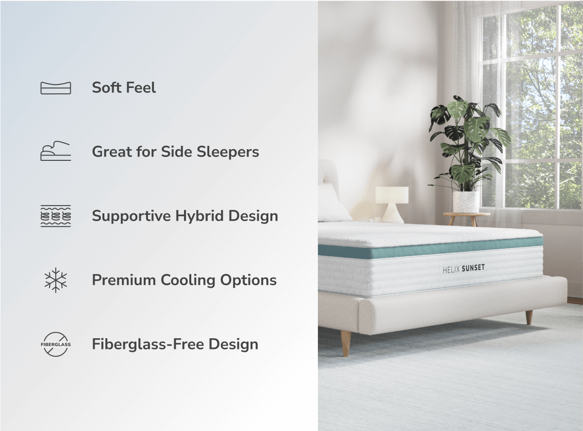 Helix Sunset Mattress - The Sleep Loft - Online Mattress Showroom NYC