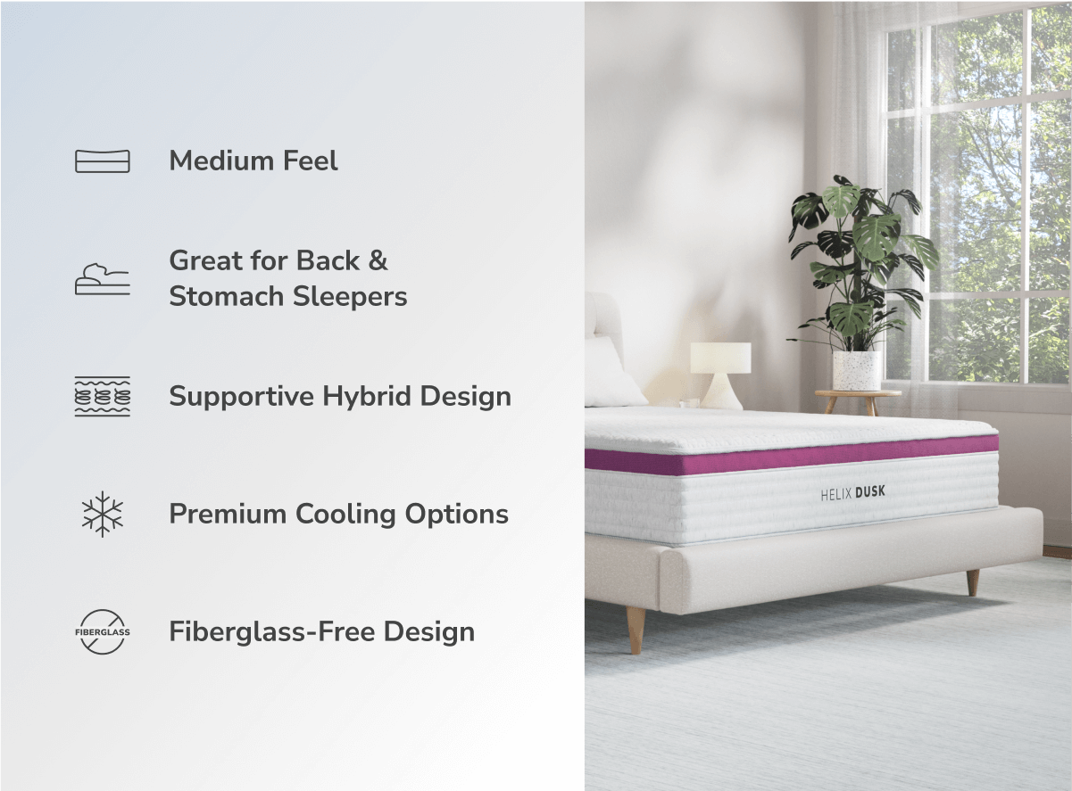 Helix Dusk Mattress - The Sleep Loft - Online Mattress Showroom NYC