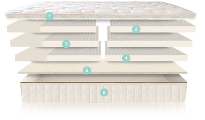 Naturepedic EOS Trilux Customizable Organic Latex Mattress - The Sleep Loft - Online Mattress Showroom NYC