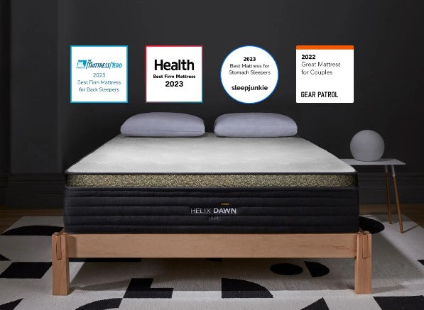 Helix Dawn Luxe - Includes GlacioTex™ Cooling Cover - The Sleep Loft - Online Mattress Showroom NYC