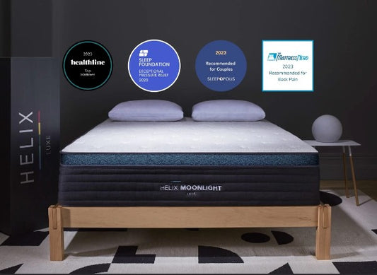 Helix Moonlight Luxe - Includes GlacioTex Cooling Cover - The Sleep Loft - Online Mattress Showroom NYC