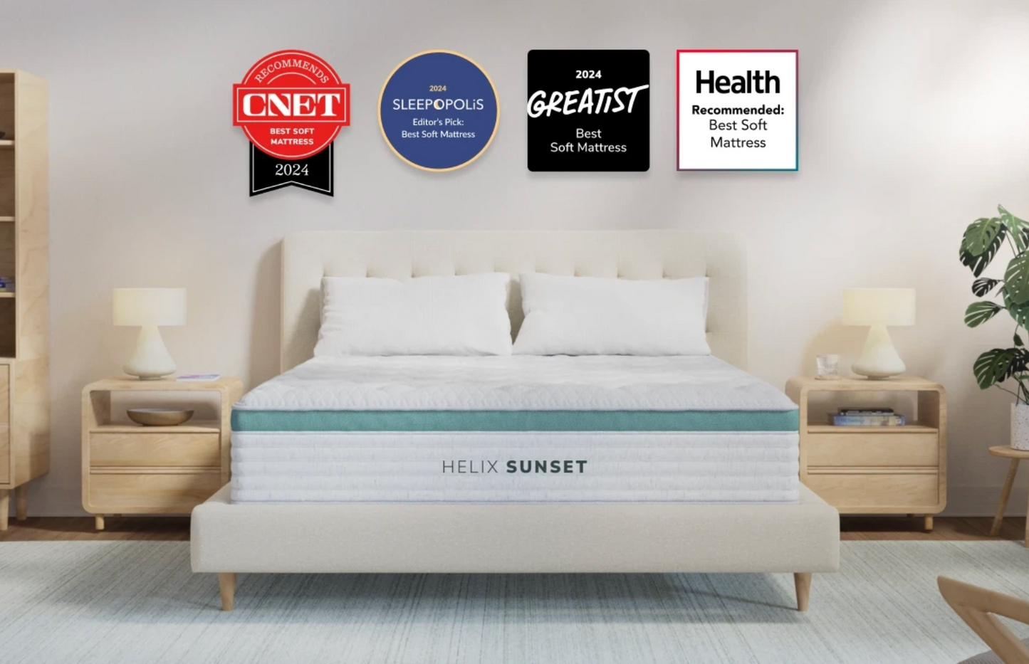 Helix Sunset Mattress - The Sleep Loft - Online Mattress Showroom NYC